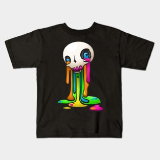 Leaking Colors Kids T-Shirt